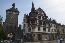 részlet Konstanz történelmi óvárosából