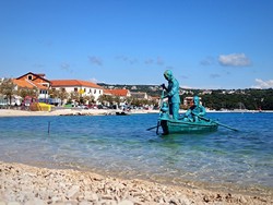 Primošten hangulatos tengerpartja