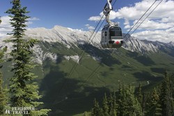 Banff Nemzeti Park: felvonó a Sulphur hegycsúcsra