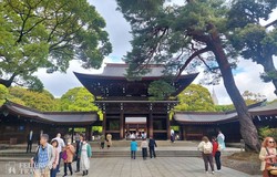 a Meiji-szentély Tokióban