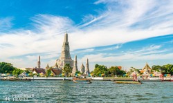 a Wat Arun – a Hajnal Temploma Bangkokban