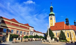 Kőszeg: a Jurisics tér egy részlete