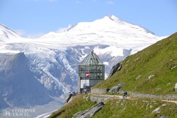 alpesi táj a Grossglockner panorámaút mentén