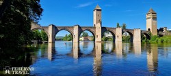 a középkori Valentré-híd Cahors-ban