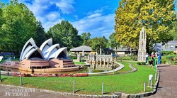 a Sydney-i Operaház makettje a Minimundusban