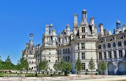 Chambord, a tornyok kastélya – részlet