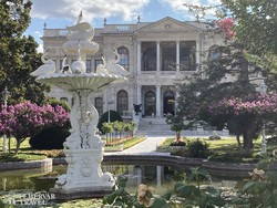 a Dolmabahce palota Isztambulban - részlet