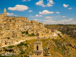 Matera látképe