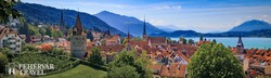 a Zugi-tó partján fekvő Zug városa