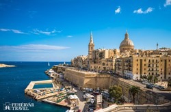 a főváros, Valletta látképe