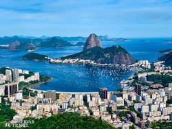 Rio de Janeiro – panoráma a Corcovado-hegyről