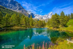 a Lago Blu és a Matterhorn