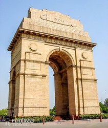 az India-kapu Delhiben