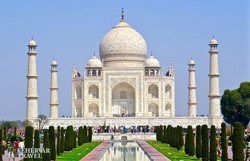 Agra - a Taj Mahal káprázatos épülete