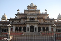 Jaipur - az indo-szaracén stílusban épült Albert Hall