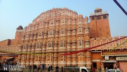 Jaipur – Hawa Mahal, azaz a Szelek palotája