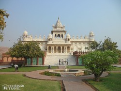 Jodhpur egyik éke, a Jaswant Thada