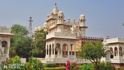 a Jaswant Thada épülete Jodhpurban